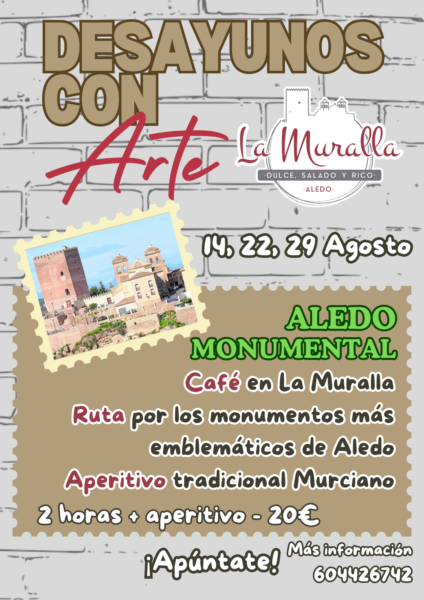 Aledo Monumental - Desayunos con Arte